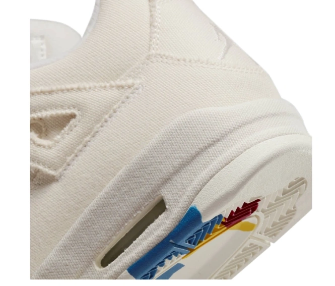 4 DQ4909-100 Retro Jordan Canvas Air Blank 0704